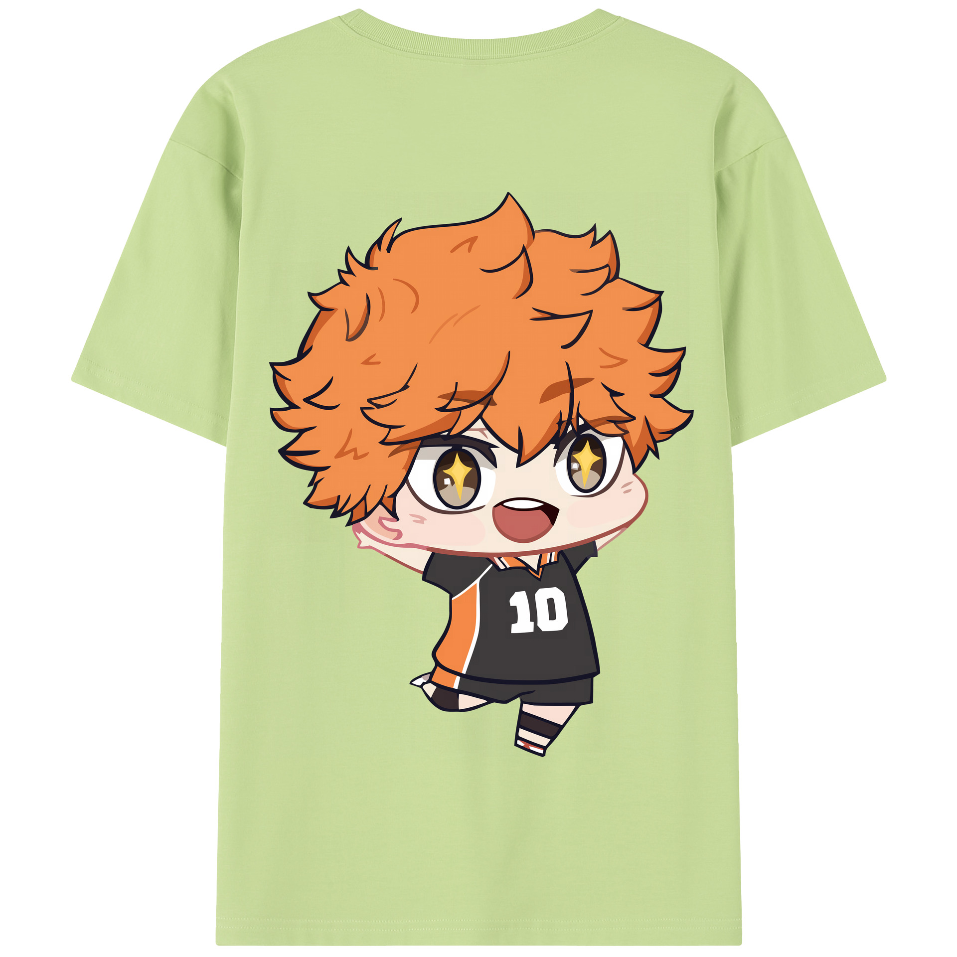 （画像用） ハイキュー!! Haikyu!! 綿100％半袖Tシャツ（背面プリント）